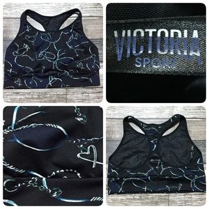Victoria sport sports bra women’s M blue black